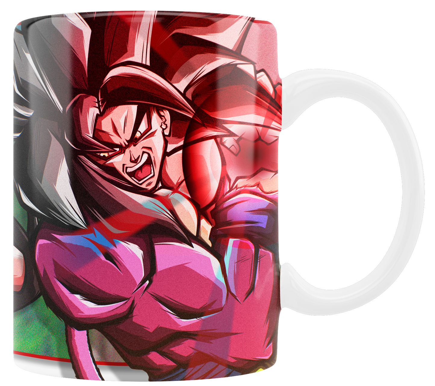 TAZA DRAGON BALL GT SHINING RED