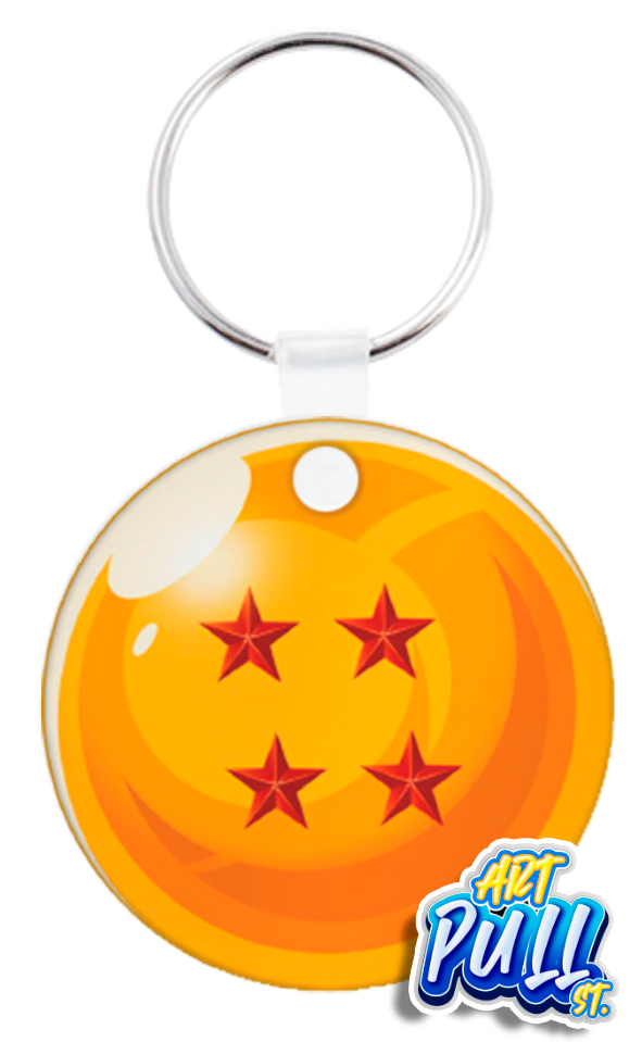 LLAVERO DRAGON BALL 4 ESTRELLAS