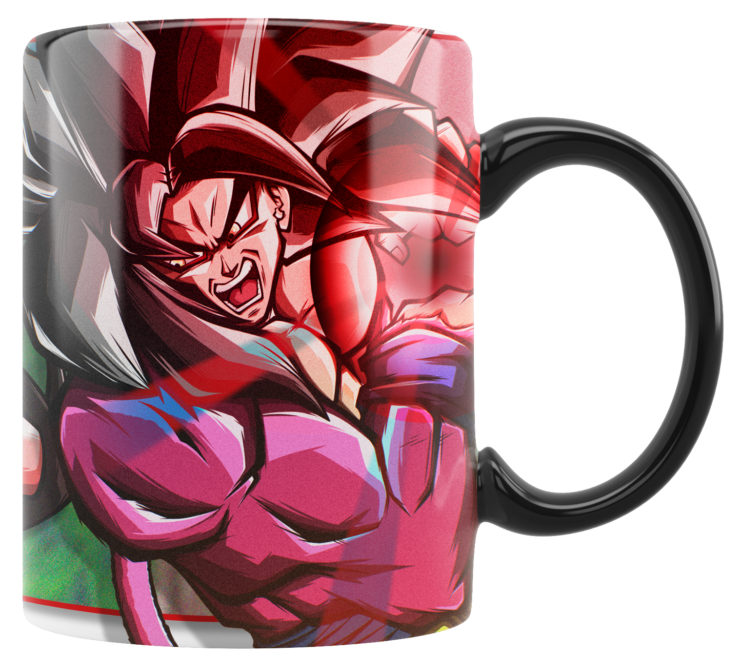 TAZA DRAGON BALL GT SHINING RED