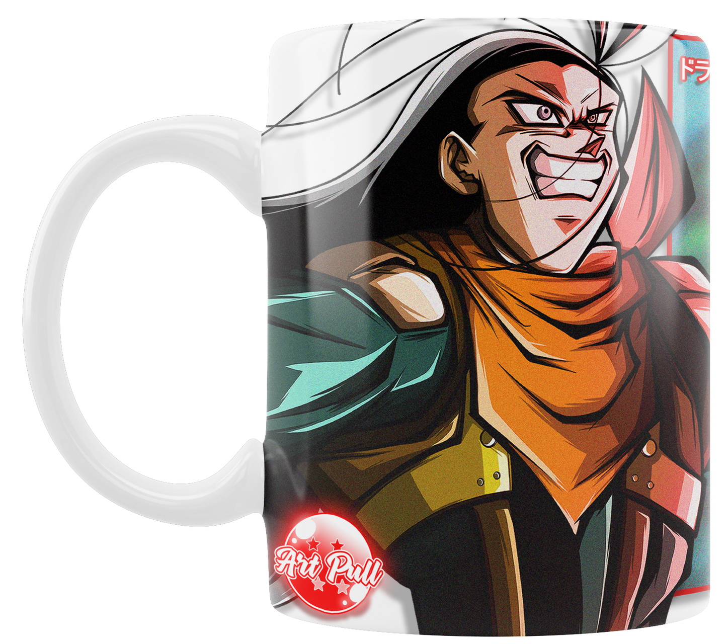 TAZA DRAGON BALL GT SHINING RED