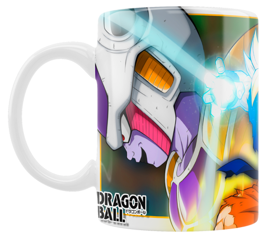 TAZA DRAGON BALL Z FACE OF EVIL GOKU VS. FREEZER