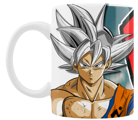 TAZA DRAGON BALL SUPER GOKU UI VS. MORO
