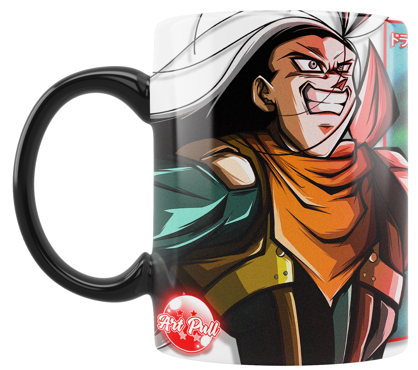 TAZA DRAGON BALL GT SHINING RED
