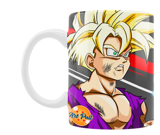 TAZA DRAGON BALL Z GOHAN SSJ2