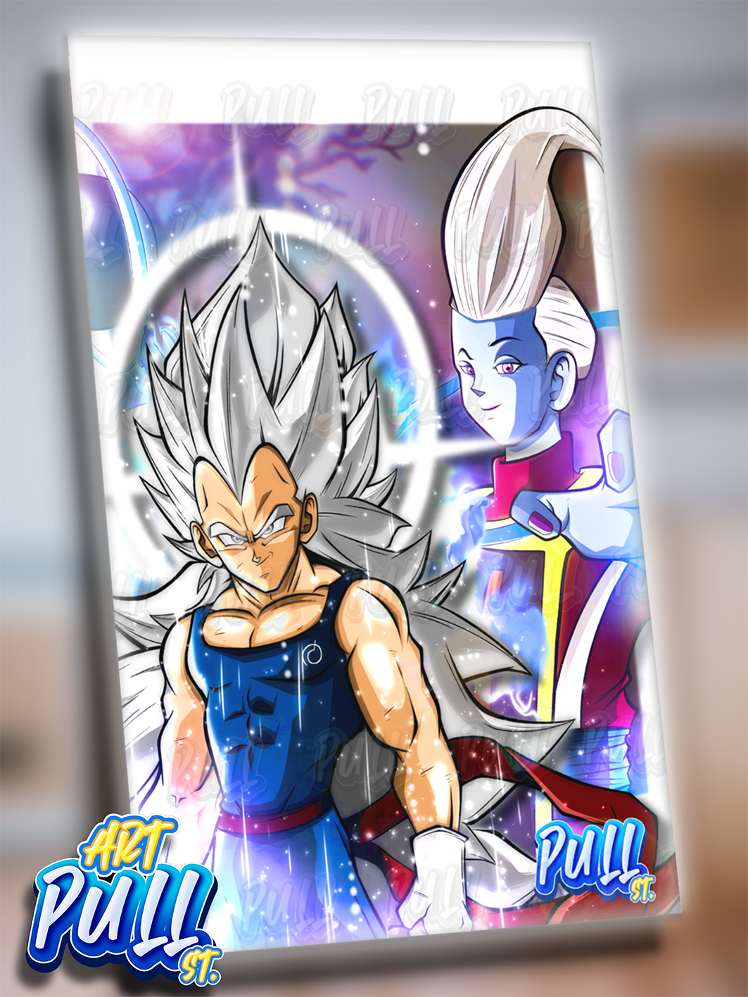 ACRÍLICO WHAT IF... VEGETA HYPER INSTINCT DRAGON BALL SUPER