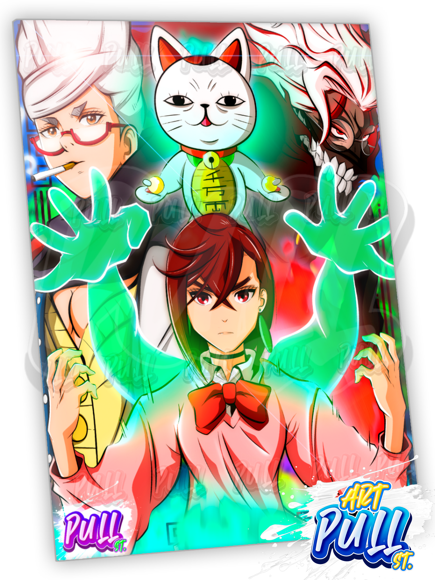 LÁMINA METÁLICA DANDADAN SACRED BALLS OKARUN