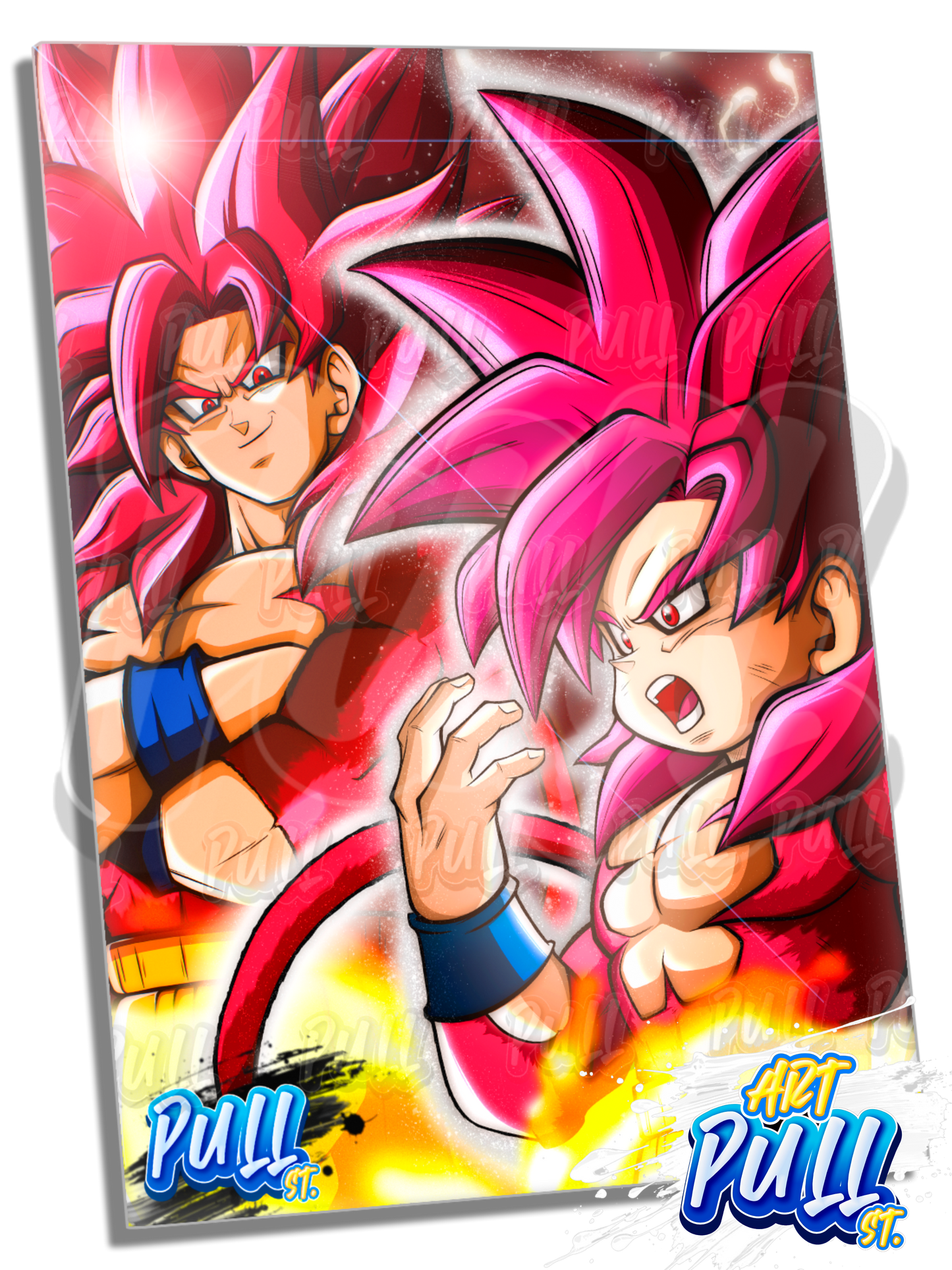 LÁMINA METÁLICA DRAGON BALL DAIMA 4TH ESSENCE GOKU SJ4