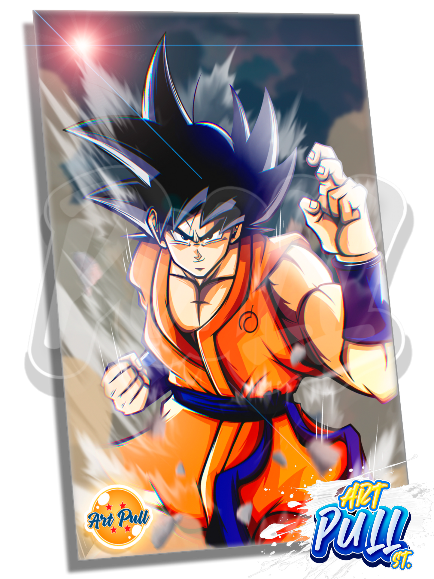 LÁMINA METÁLICA DRAGON BALL SUPER #DBZETTO