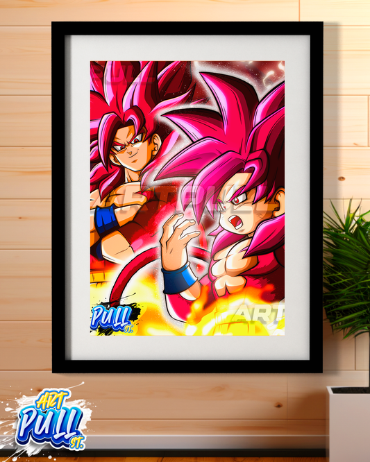 LÁMINA DRAGON BALL DAIMA 4TH ESSENCE GOKU SSJ4