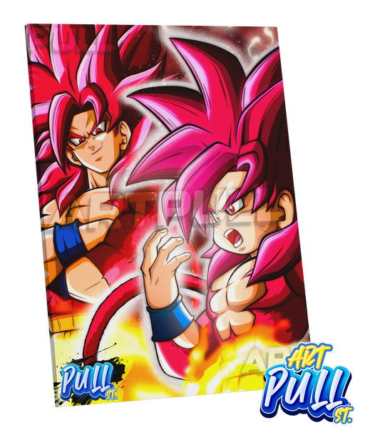 LIENZO DRAGON BALL DAIMA 4TH ESSENCE GOKU SSJ4