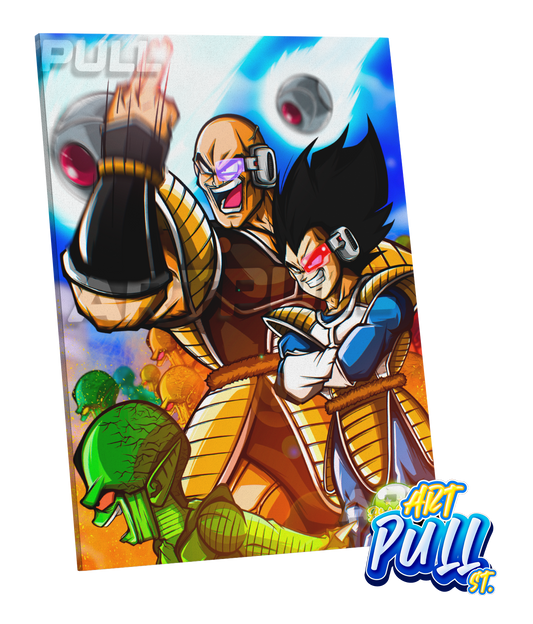 LIENZO DRAGON BALL Z ALIEN ARMY