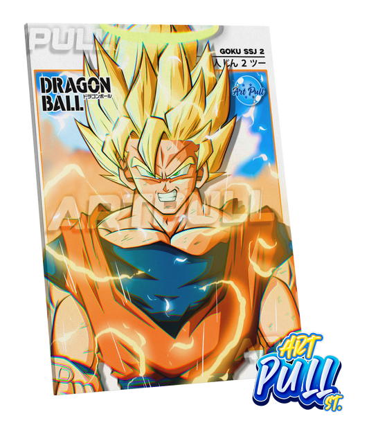 LIENZO DRAGON BALL Z BROKEN MIND (02) GOKU SSJ2