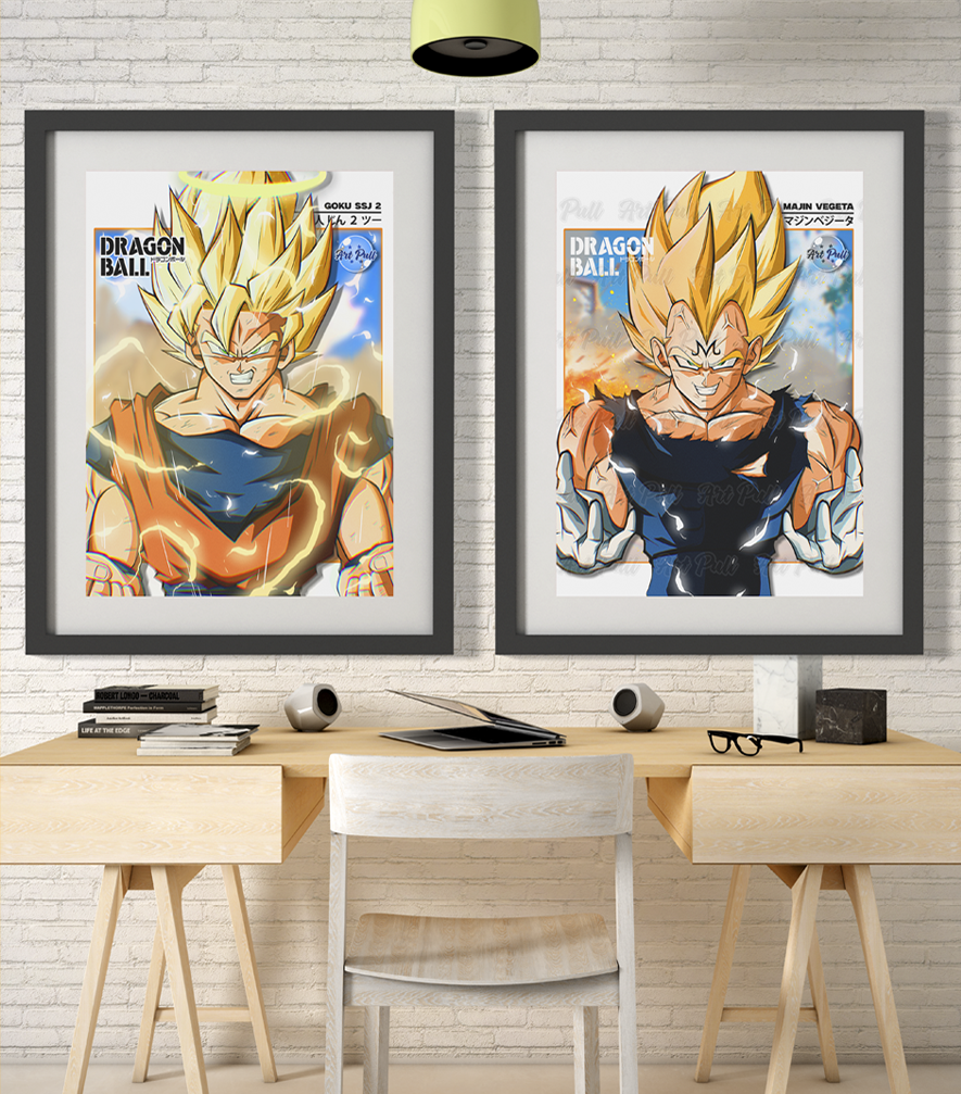 LÁMINA ULTIMATE HERO DBZ BROKEN MIND (01) MAJIN VEGETA