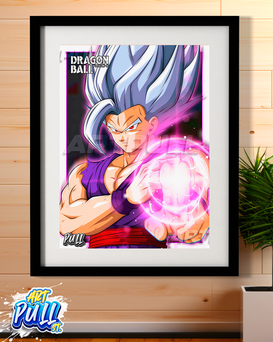 LÁMINA DRAGON BALL SUPER CALM BEAST GOHAN