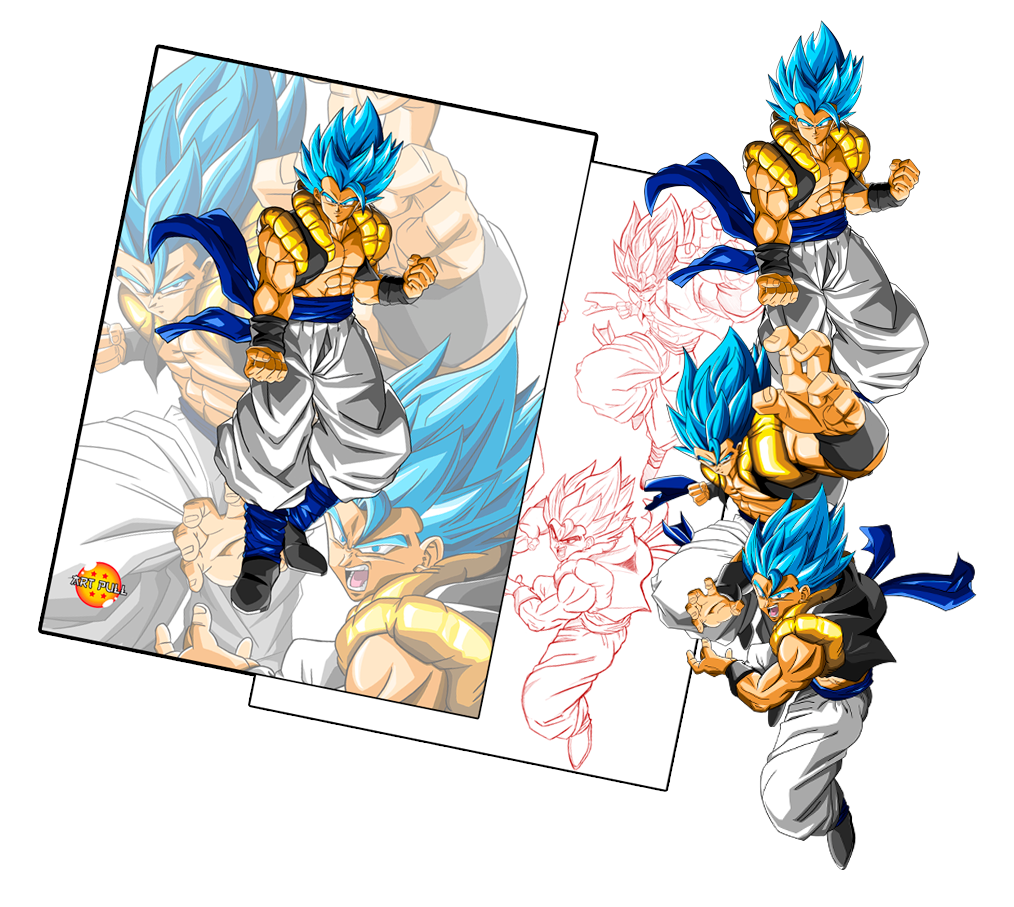 LIMITED PULL EDITION 01 GOGETA BLUE