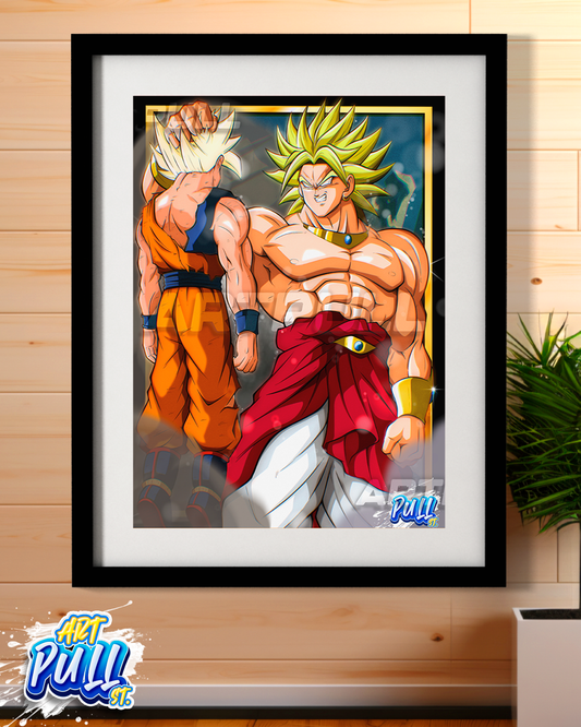 LÁMINA DRAGON BALL Z DEEP IMPACT