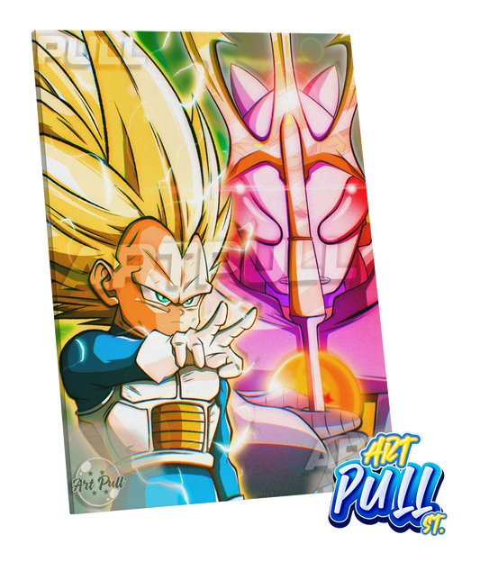 LIENZO DRAGON BALL DAIMA DEMON 3RD VEGETA SSJ3