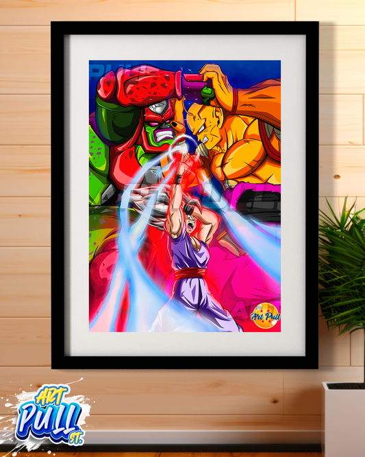 LÁMINA DRAGON BALL SUPER FINAL MAKKANKOSAPPO GOHAN BEAST