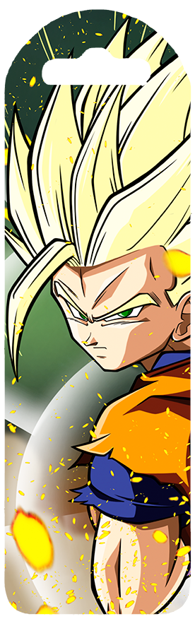 MARCAPÁGINAS DRAGON BALL Z SILVER SOUL