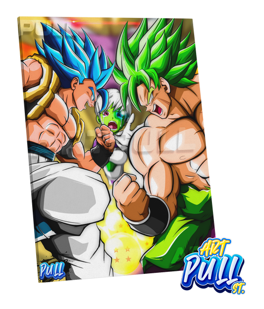 LIENZO DRAGON BALL SUPER GREENBLUE (RE) STORM