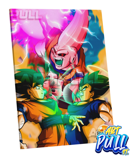 LIENZO DRAGON BALL Z IT,S NOW OR NEVER