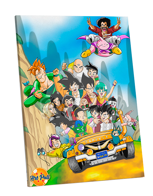 LIENZO DRAGON BALL Z BUDOKAI 3
