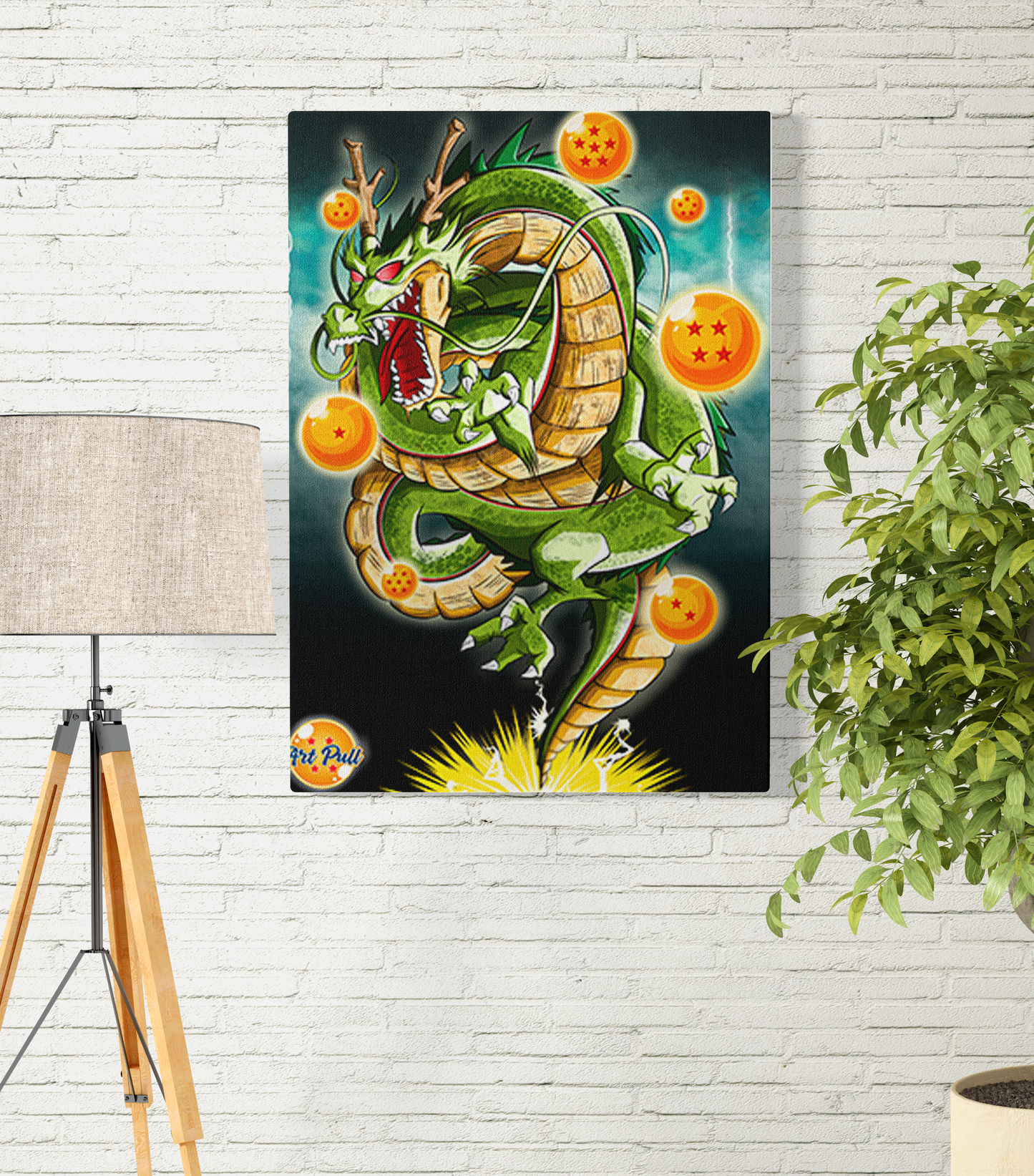 LIENZO DRAGON BALL Z SHENRON