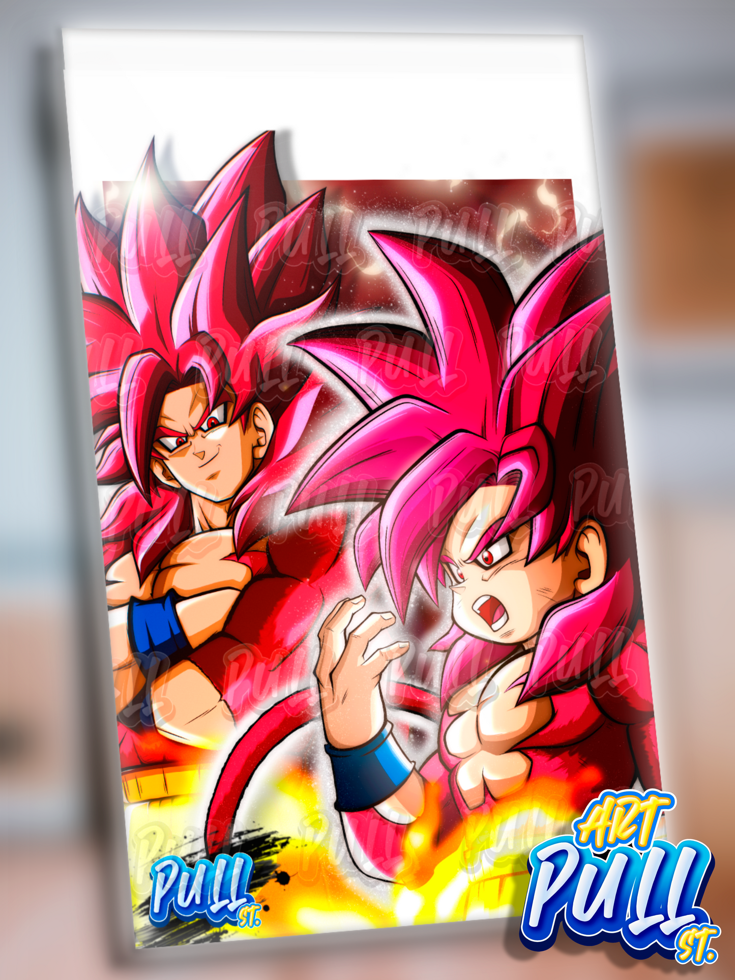 ACRÍLICO DRAGON BALL DAIMA 4TH ESSENCE GOKU SSJ4