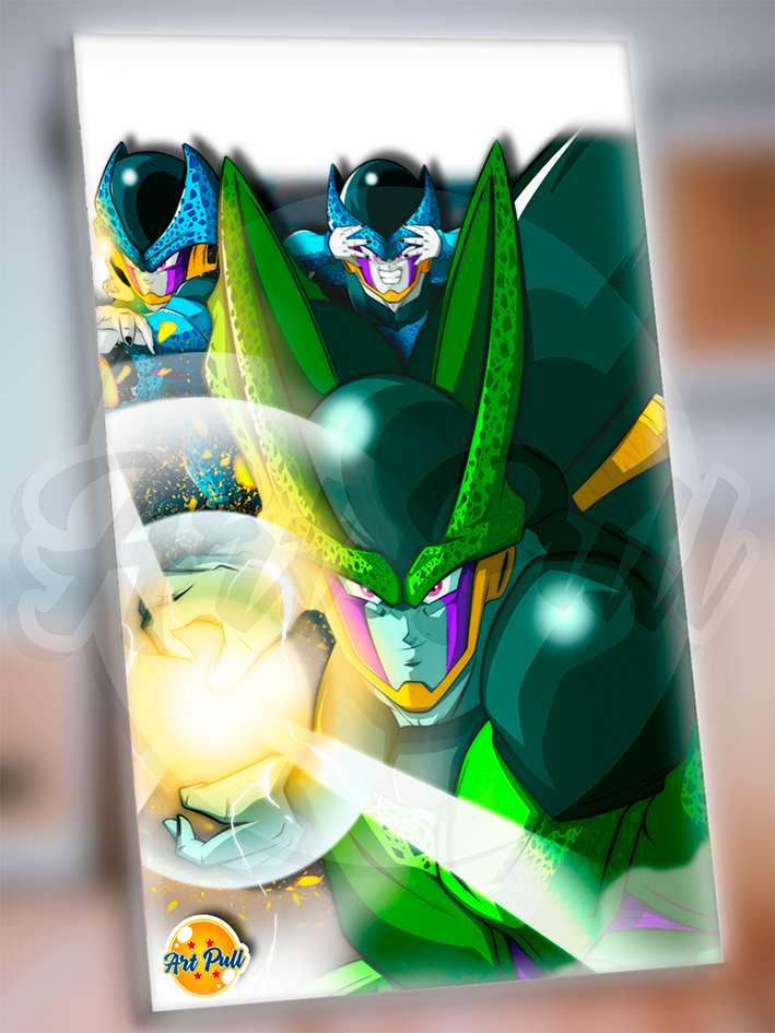 ACRÍLICO DRAGON BALL Z SOLAR WAVE (01) PERFECT CELL