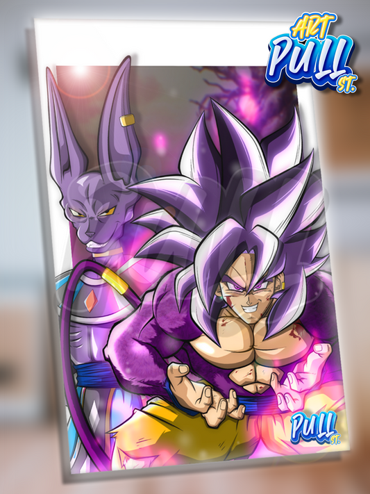 ACRÍLICO WHAT IF... KAKAROTTO HYPER EGO DRAGON BALL SUPER