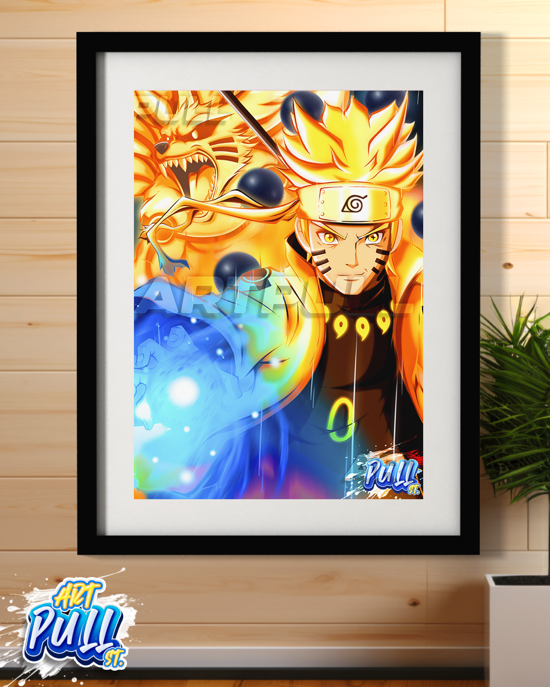 LÁMINA SIXTH RASENGAN BEAST NARUTO SHIPPUDEN