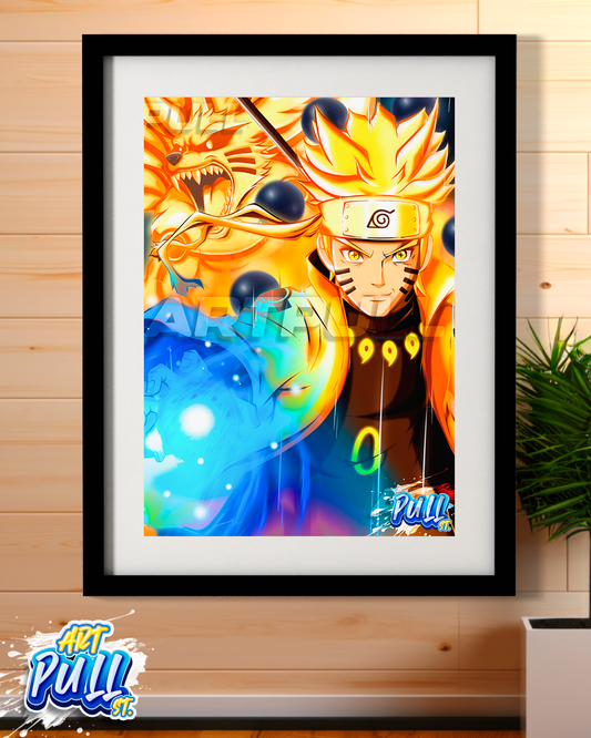 LÁMINA SIXTH RASENGAN BEAST NARUTO SHIPPUDEN