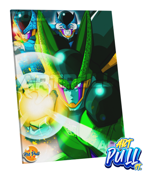 LIENZO DRAGON BALL Z SOLAR WAVE (01) PERFECT CELL