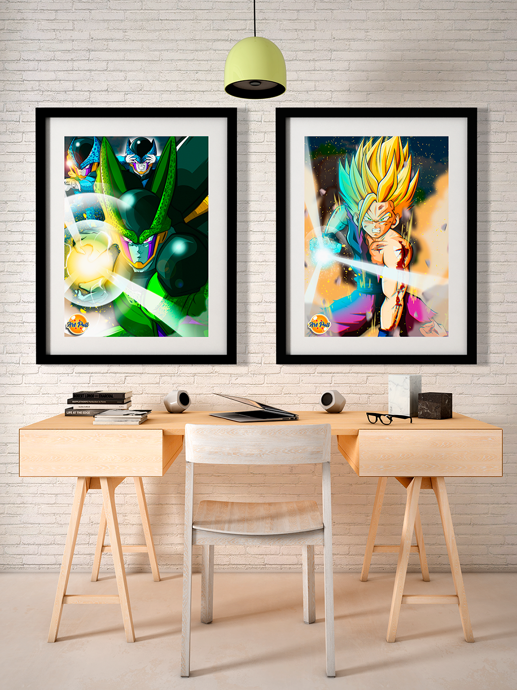 LÁMINA DRAGON BALL Z SOLAR WAVE (02) GOHAN SSJ2