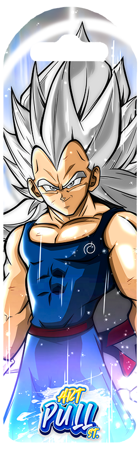 MARCAPÁGINAS DRAGON BALL SUPER VEGETA HYPER INSTINCT