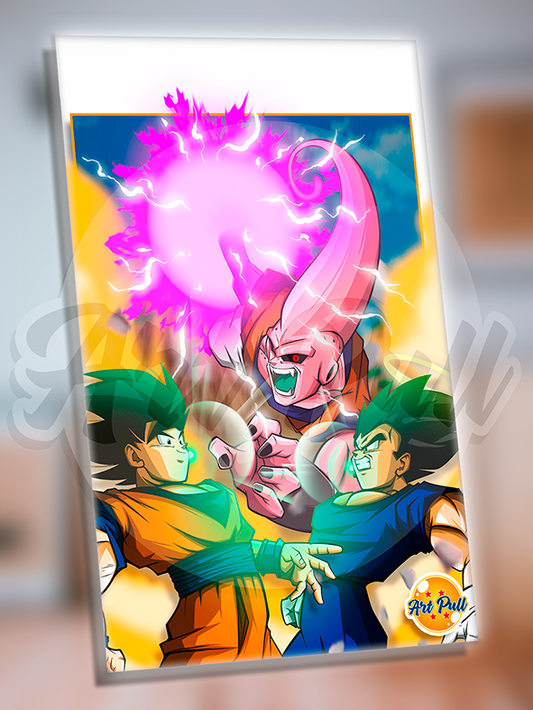 ACRÍLICO ITS, NOW OR NEVER VEGETTO DRAGON BALL Z