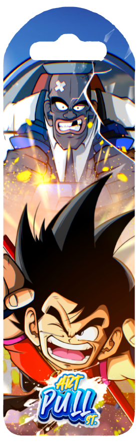 MARCAPÁGINAS DRAGON BALL BLACK OUT