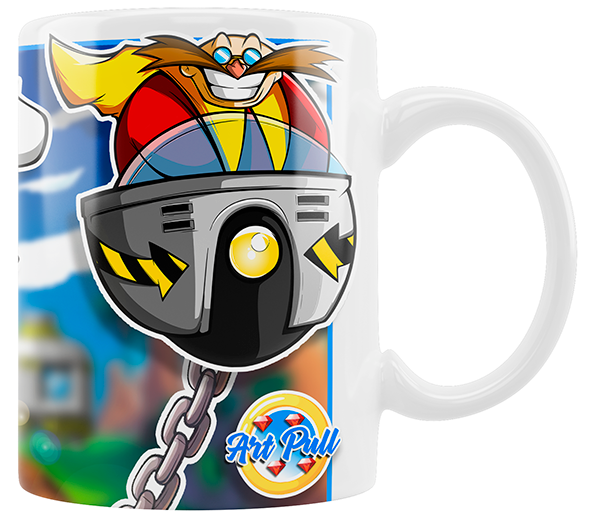 TAZA BLUE GENESIS (33) SONIC THE HEDGEHOG