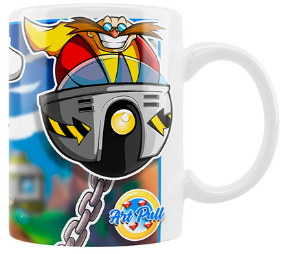 TAZA BLUE GENESIS (33) SONIC THE HEDGEHOG
