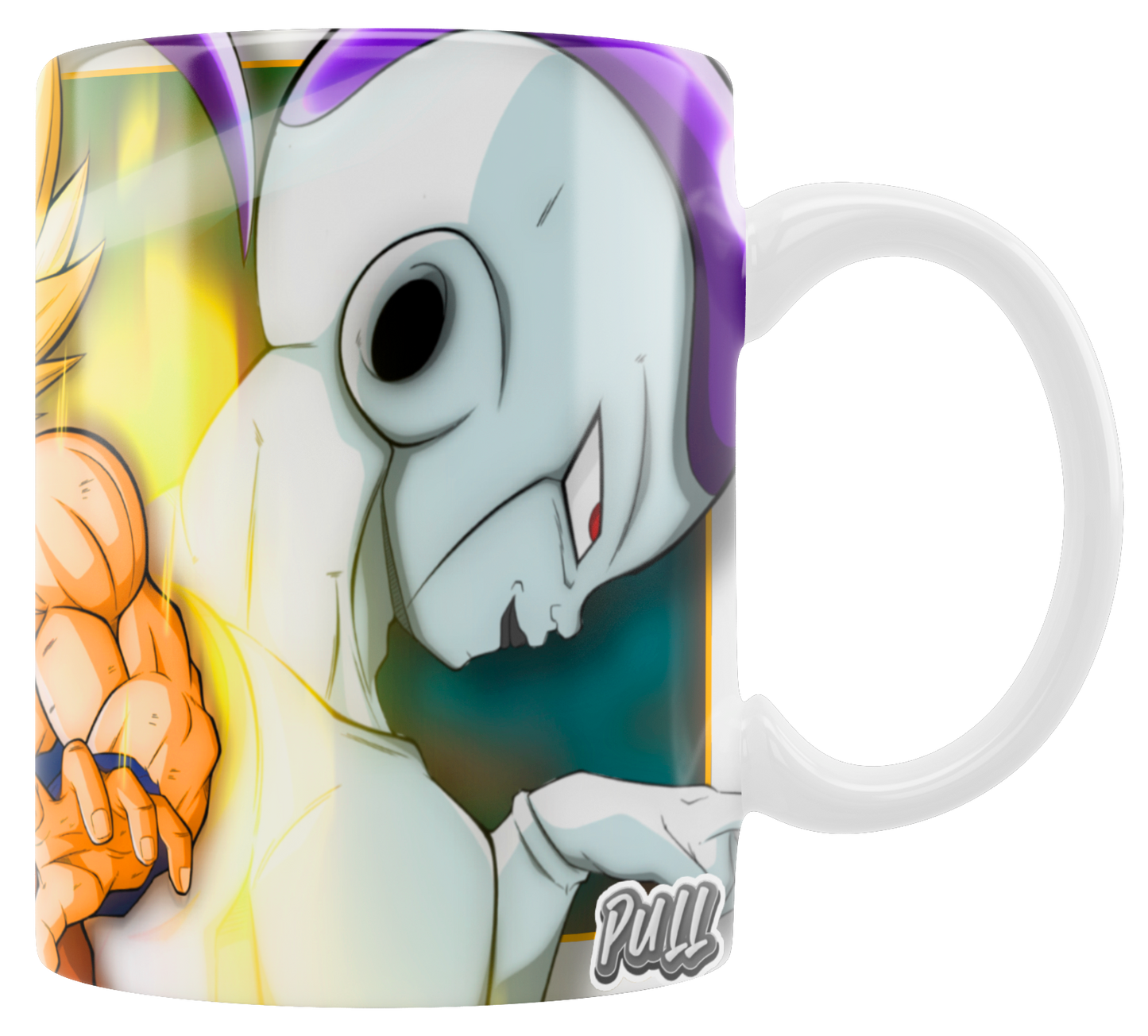 TAZA DRAGON BALL Z FACE OF EVIL GOKU VS. FREEZER