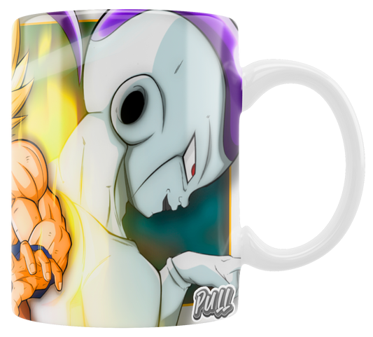 TAZA DRAGON BALL Z FACE OF EVIL GOKU VS. FREEZER