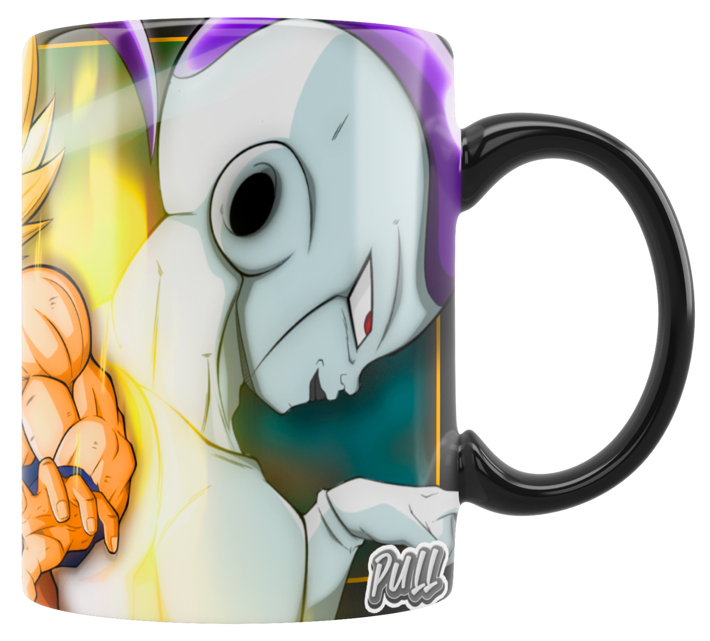 TAZA DRAGON BALL Z FACE OF EVIL GOKU VS. FREEZER