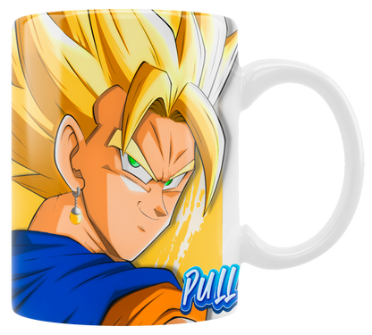 TAZA DRAGON BALL TWO OF US GOGETA & VEGETTO