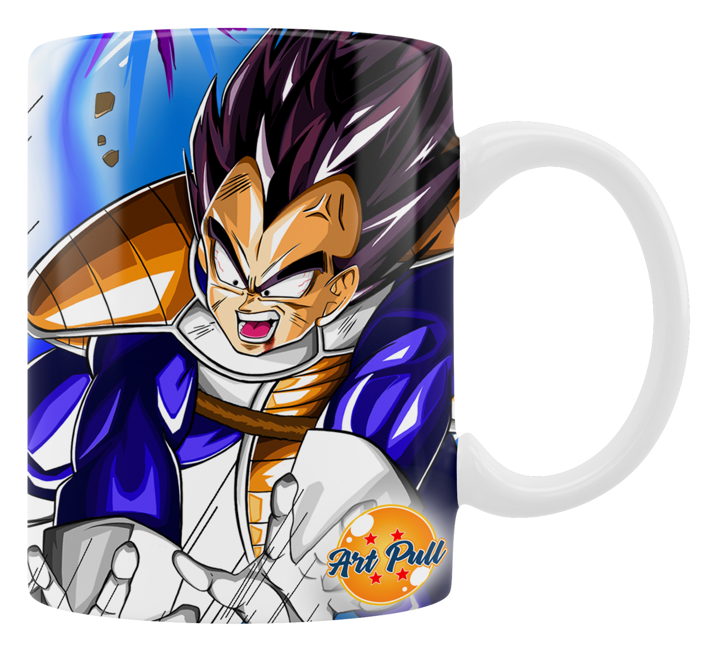 TAZA DRAGON BALL Z KAMEHAMEHA VS. GALICK GUN