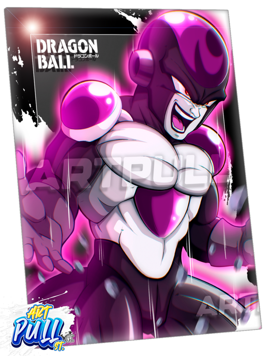LÁMINA METÁLICA DRAGON BALL SUPER ICE BLACK