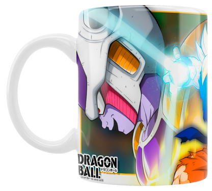 TAZA DRAGON BALL Z FACE OF EVIL GOKU VS. FREEZER
