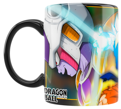TAZA DRAGON BALL Z FACE OF EVIL GOKU VS. FREEZER