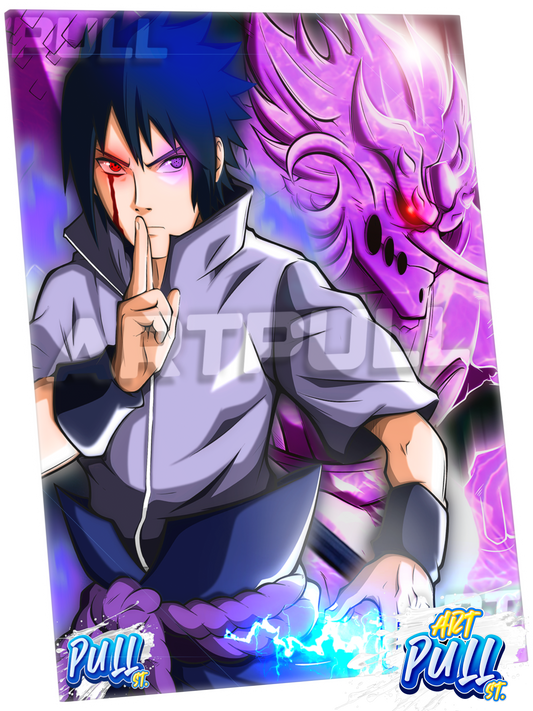 LÁMINA METÁLICA DARK SOUL NARUTO SHIPPUDEN