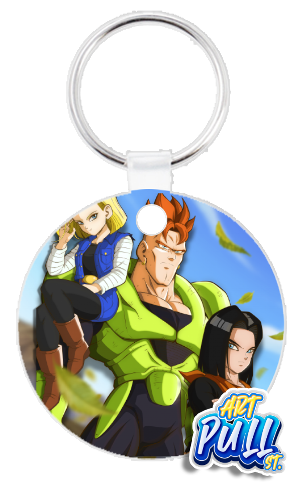 LLAVERO DRAGON BALL Z METAL HEARTS