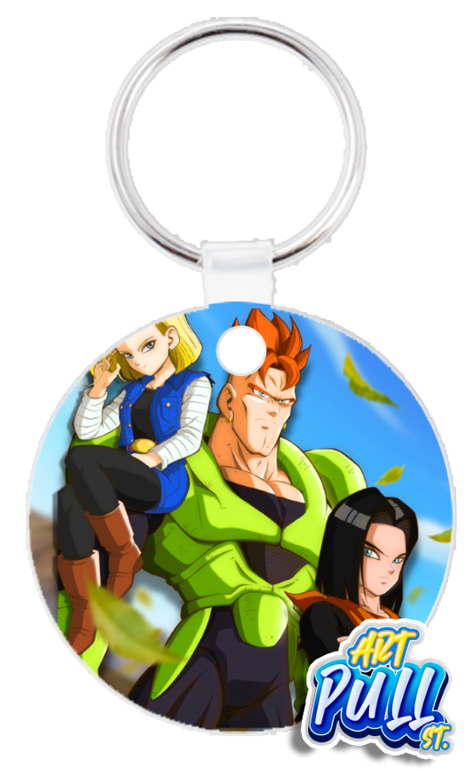 LLAVERO DRAGON BALL Z METAL HEARTS